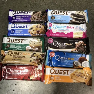 What's your favorite flavor of these amazing protein bars? We probably have it!