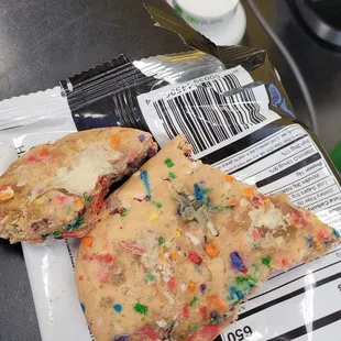 Moldy protein cookies on sale.
