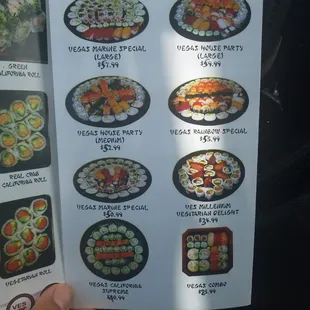 Updated party tray prices. Order at least 1 day in advance