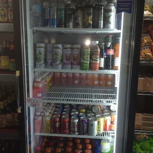 Lots of yummy Asian drinks