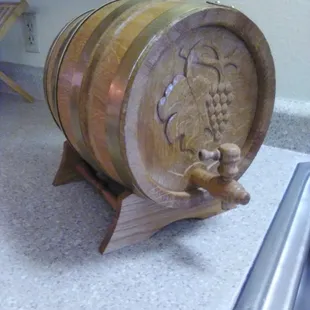 Solid Oak 5 liter cask for aging homebrews...