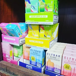 Vape and tobacco products