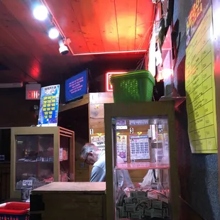 Gary manning the pull tab casino.