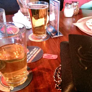 won the raffle for a free beer