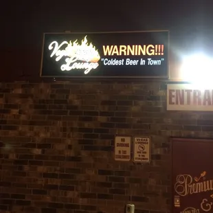 Enter at your own risk of having a great time, 7 nights a week!