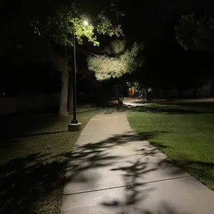 One of the spots where ghosts were sighted.  Spooky.