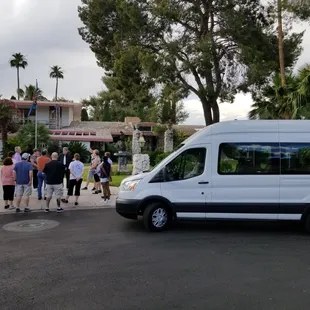 Our guests travel in comfort.