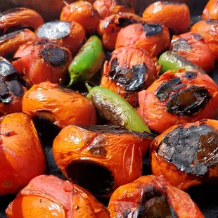 salsa in the making