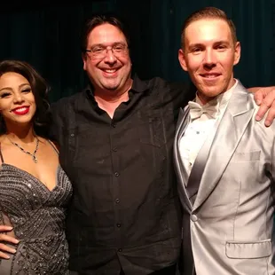 me with Josh Black and Samantha Johnson of Vegas The Show 11/9/2018