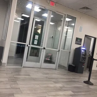 Oh you forgot your cash? Don't worry , they have an ATM :)