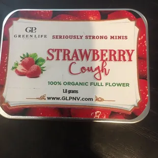 6 minis  Strawberry Cough