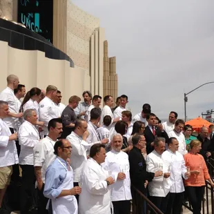 78 Michelin Stars chefs combined in this stage! Amazing!