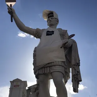 Outside Ceasars Palace