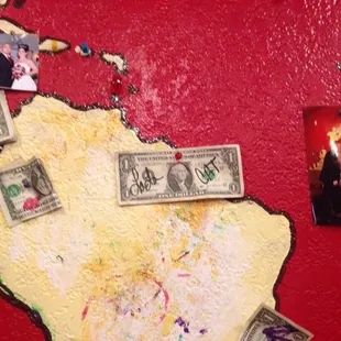 Uncle Joes Pizza...left our mark.