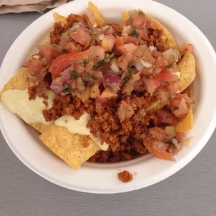 Vegan nachos ...meh