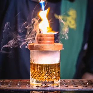 Vic&apos;s Smoked Old Fashioned