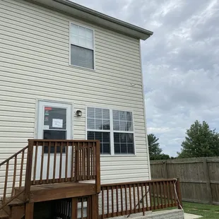 Entrance of the restaurant (take out or dine out back)
