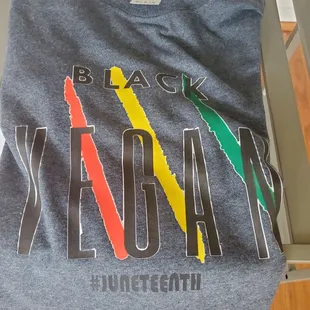 a t - shirt on a table