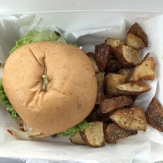 Not Bacon Cheese Burger
