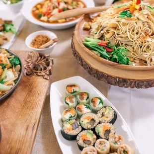 food, sushi and sashimi, sushi, sashimi