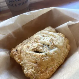 Tofu scramble pastry