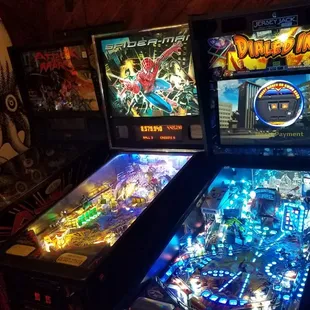 Pinball machines