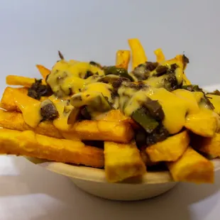 Veg ChzSteak Alkaline Fries