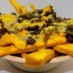 Veg ChzSteak Alkaline Fries