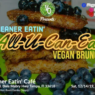 Sat, 12/14/19, 11a-3p; at the Cleaner Eatin' Café (located inside of Urban Roots Garden Supply).