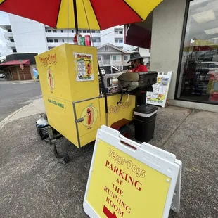 Parking at The Running Room is okay