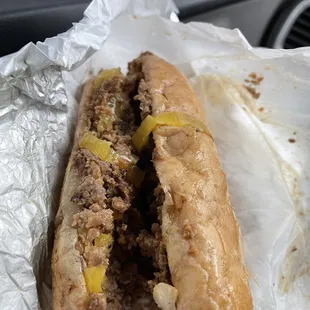 Philly cheesesteak