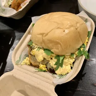 Galaxy Breakfast Sandwich