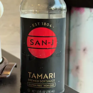 Tamari is served here.