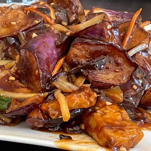 E36. Garlic Eggplant. A favorite of the four of us.