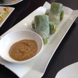 2 Pieces Vg Basil Moo Shu Rolls