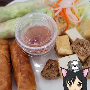 Sampler plate. Love, @eatoutthao