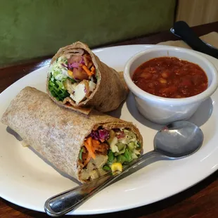 Thai Chicken Wrap