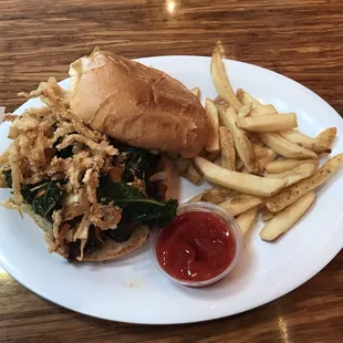 Portabello Mushroom Burger