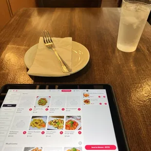 iPad ordering