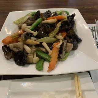 Wok Fried Mixed Mushrooms