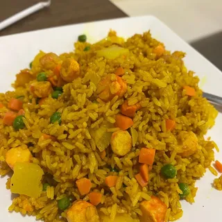 Seafood Pineapple Fried Rice