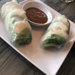 Vegan Shrimp Spring Roll