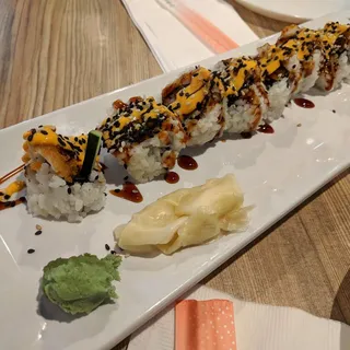 Sesame Crunchy Shrimp Roll