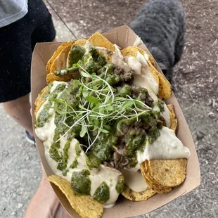 food, nachos