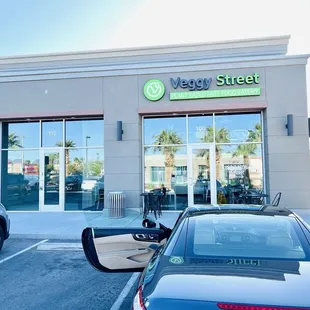 Exterior of the restaurant