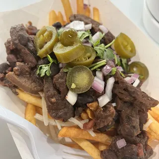Loaded Carne Asada Nachos