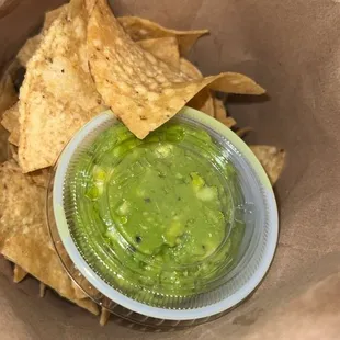 House made chips and guacamole