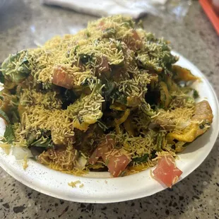 SPINACH CHAT (V)