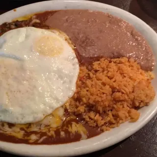 New Mexico Style Enchiladas