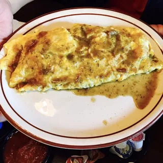 Chile Verde Omelet